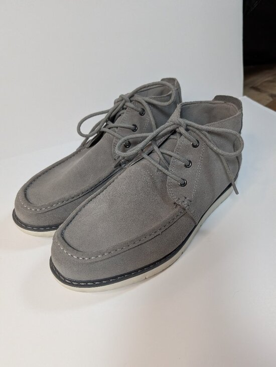 Like new TOMS Gray Navi Moc Chukka Men\'s Boot Size 11 main image 15